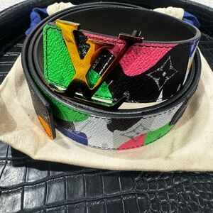 Louis Vuitton Multicolor Monogram Belt